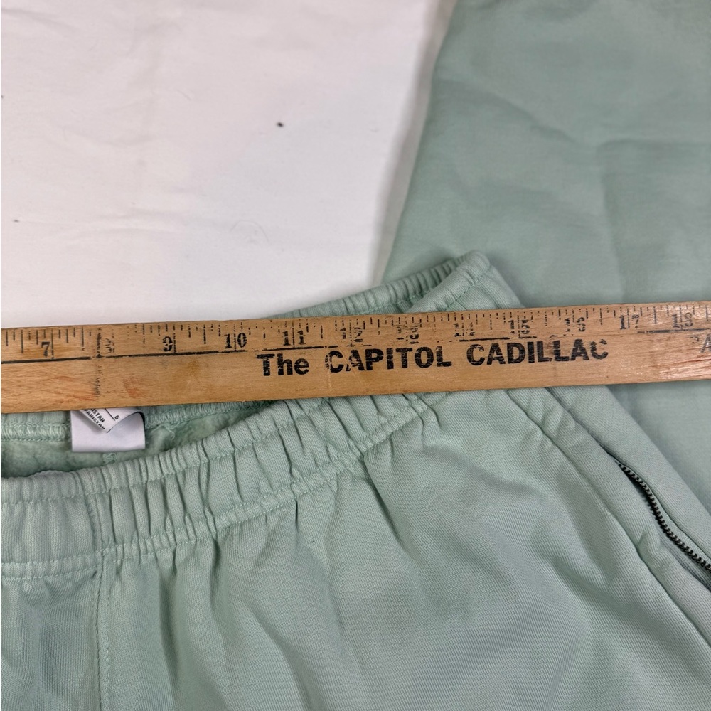 Nike Tapered Jogger Men's Sports Pants Size L Mint Green Elastic Waist A030425 - Picture 7 of 7